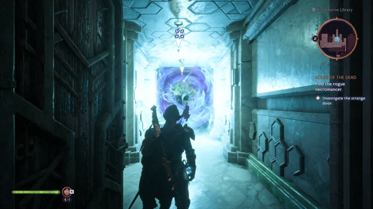 Portal Behind Unsealed Door