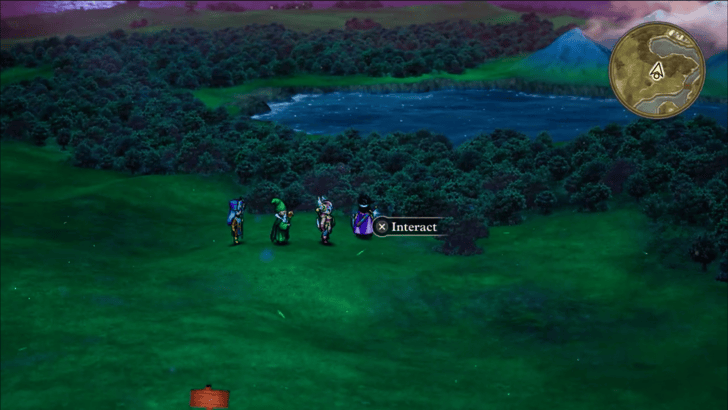 Dragon Quest 3 - Interact with Sparkly Spots