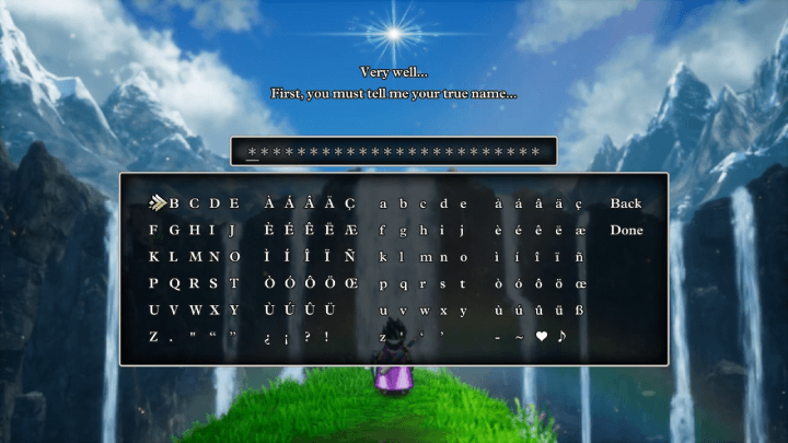 Dragon Quest 3 - Does the Protagonist Have a Canon Name True Name