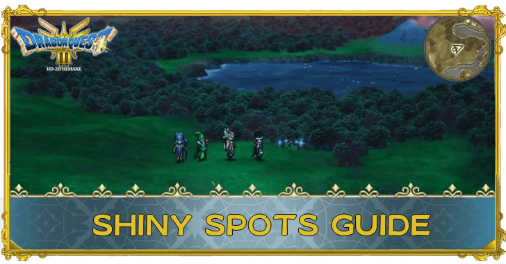 Dragon Quest 3 - Sparkly Spots Guide