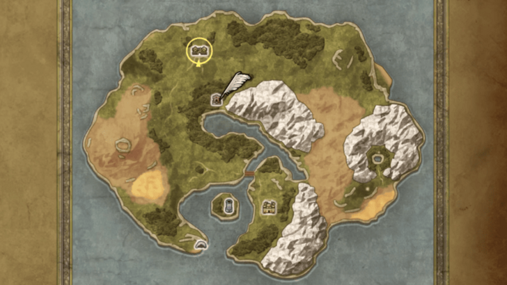 Shrine of the Plains Overworld Location