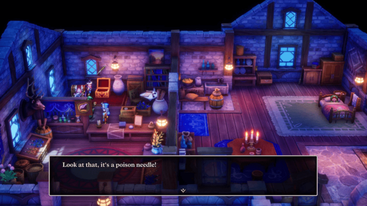 Get a Poison Needle from a Chest in Khoryv