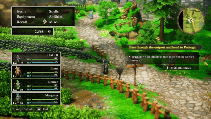 Dragon Quest 3 - Dash Setting 1