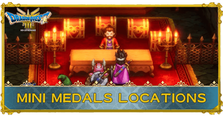 Dragon Quest 3 HD-2D Remake (DQ3) - All Mini Medal Locations