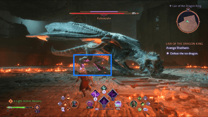 High Dragon Weak Spot