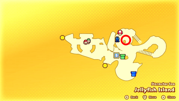 Jellyfish Island Grampy Turnip Map Location