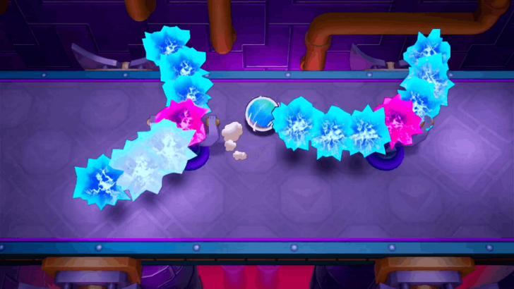 How to Pass Through the Electric Obstacles