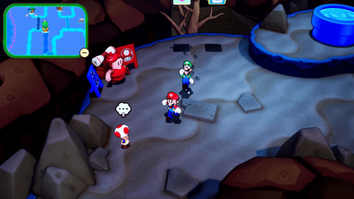 Toads Undercover Side Quest Start