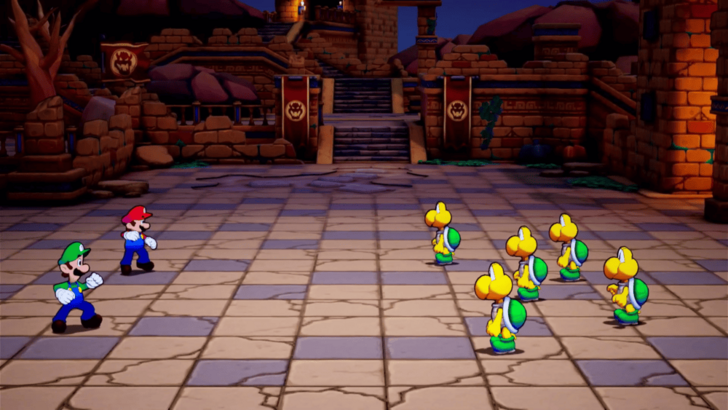 Fight the Koopa Troopas