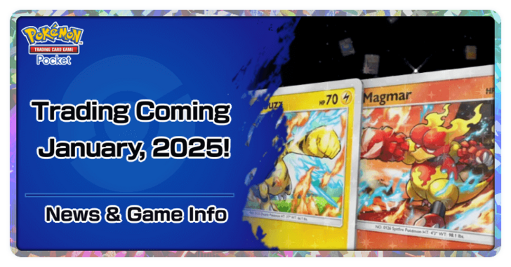 Pokemon TCG Pocket Trading Coming January 2025