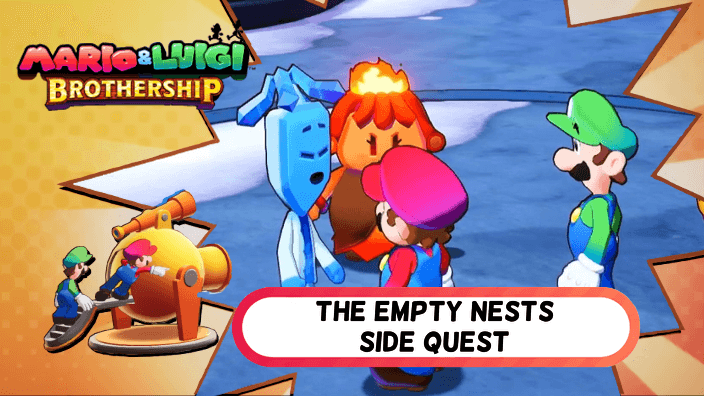Mario and Luigi Brothership - The Empty Nests Side Quest