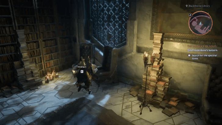 Spectral Tome Location