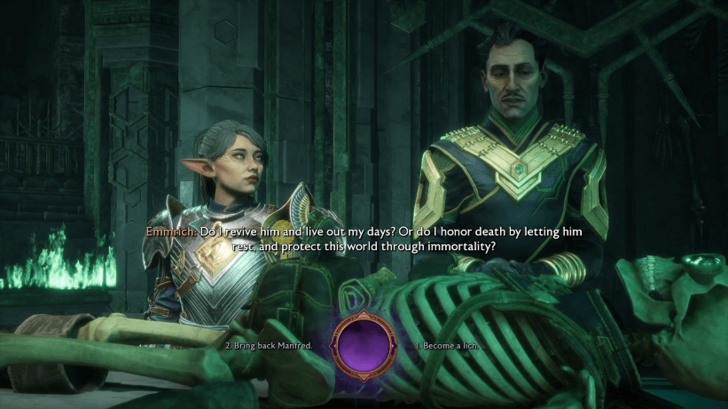 Revive Manfred or Lichdom