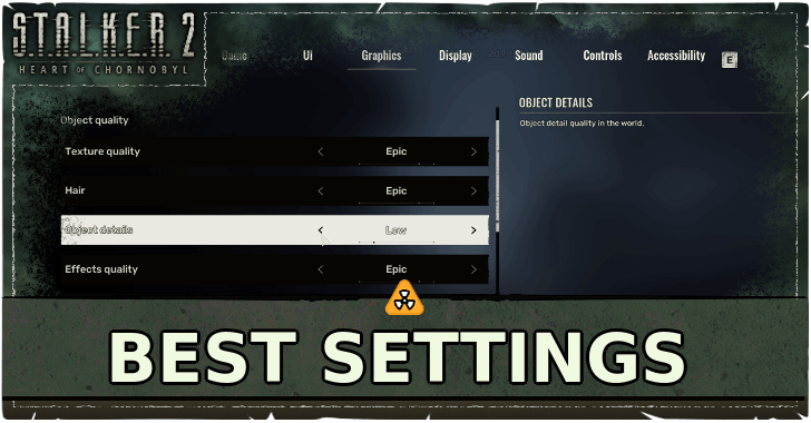 Stalker 2 Best Settings