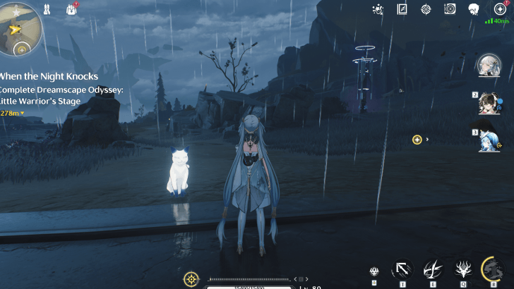 Rift Runner White Cat Wuthering Waves