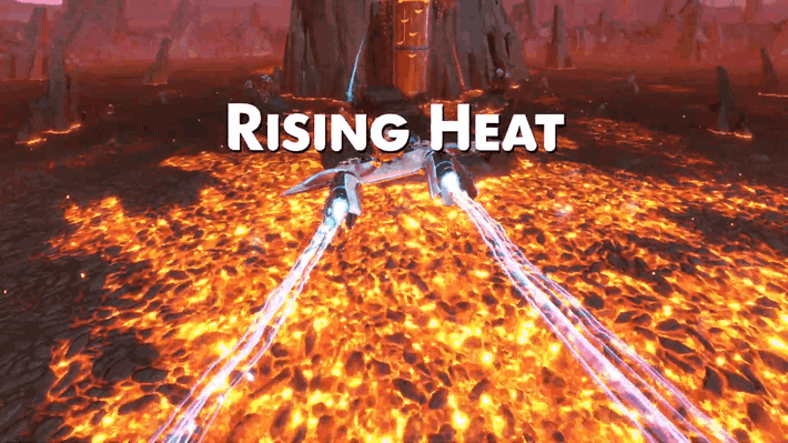 Rising Heat Start Screen