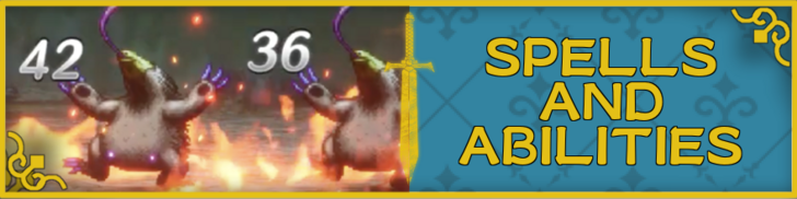 DQ3 Spells and Abilities