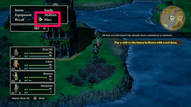 Dragon Quest 3 - How to Heal Misc