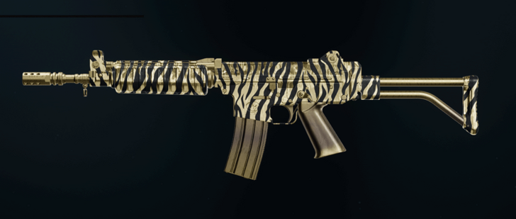 Black Ops 6 - Gold Tiger Krig C Camo