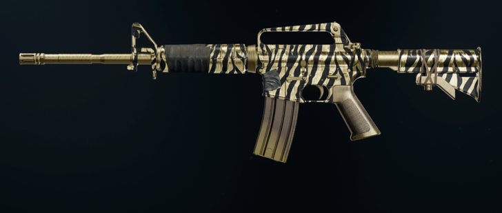 Black Ops 6 - Gold Tiger XM4 Camo