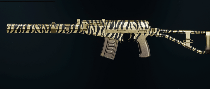 Black Ops 6 - Gold Tiger AS VAL Camo
