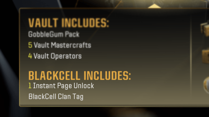 Buying the BlackCell