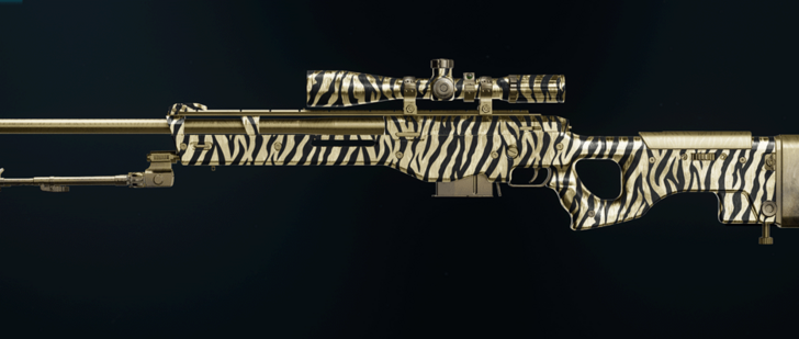 Black Ops 6 - Gold Tiger LW3A1 Frostline Camo