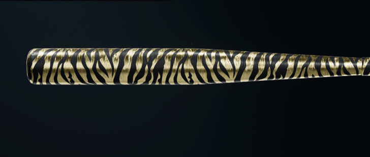 Black Ops 6 - Gold Tiger Baseball Bat Camo