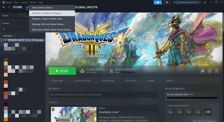 Dragon Quest 3 - Steam Redeem Code 1