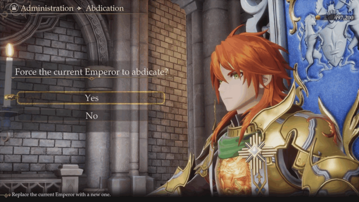 Romancing Saga 2 Abdicate the Emperor