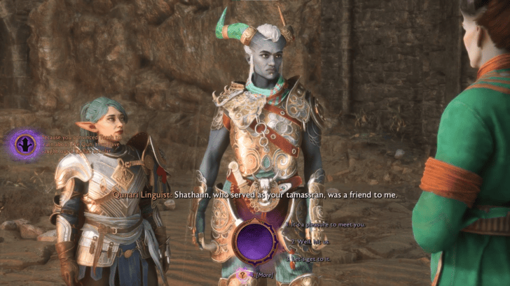 Words of Fire - Speak with The Qunari Linguist