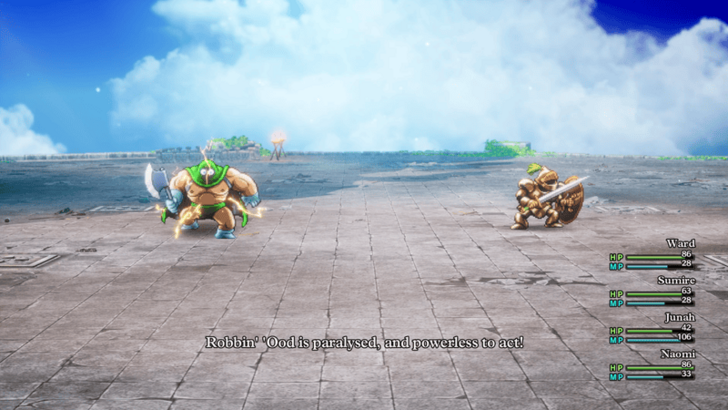 Apply Status Ailments on Robbin Ood