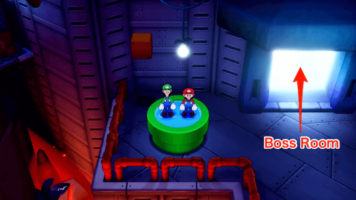 MLB Glohm Pipegunk Boss Room