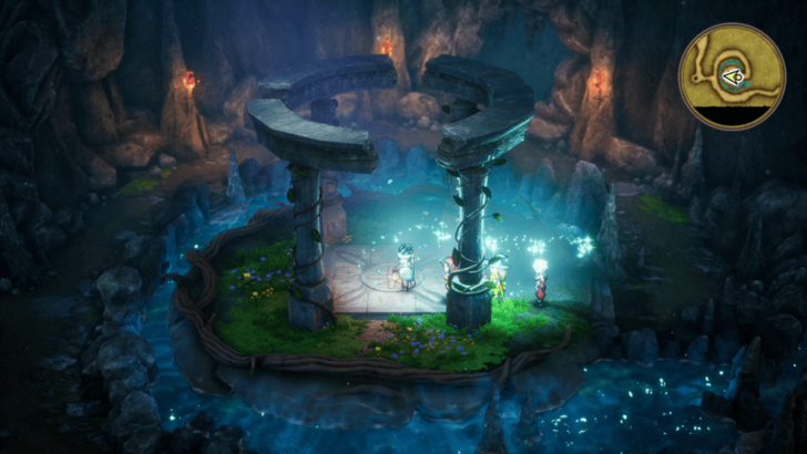 Recover in the Underground Lake