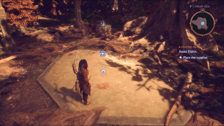 A Friend in Need - Place the Supplies