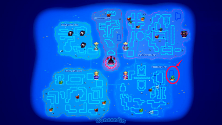 Petit Island Current Ocean Map