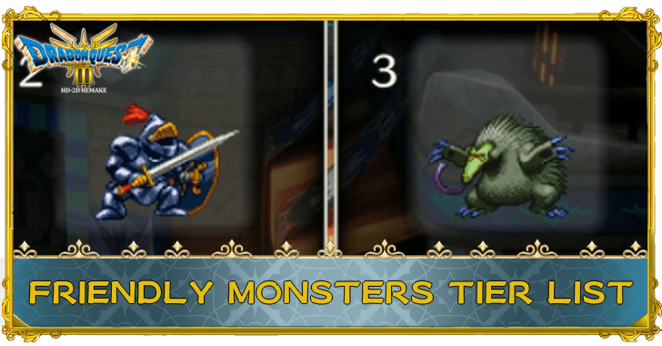 Best Friendly Monsters Tier List
