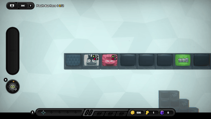 Bump Into Enemies to Defeat Them - Check HP