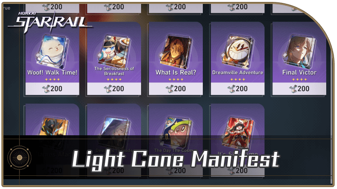 Light Cone Manifest Store Tier List | Honkai: Star Rail｜Game8