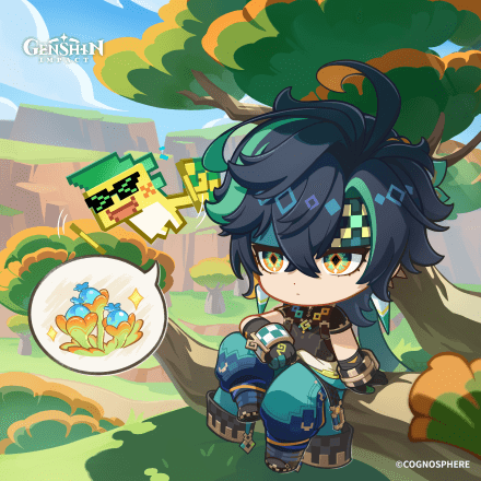 Genshin Impact - Kinich Birthday Art 2024