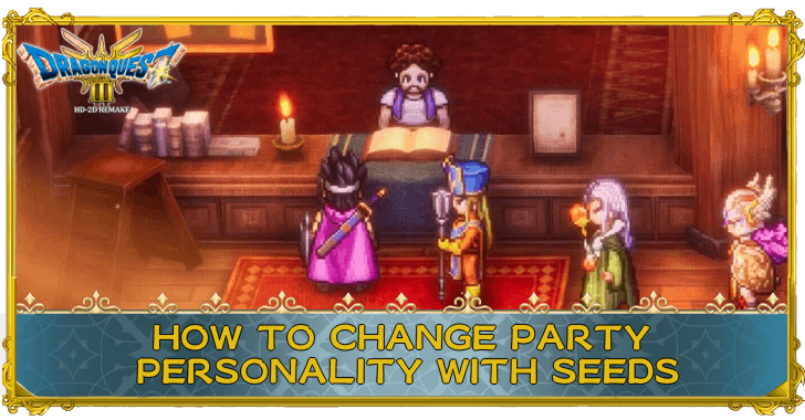 Dragon Quest 3 - How to Change Party Personality