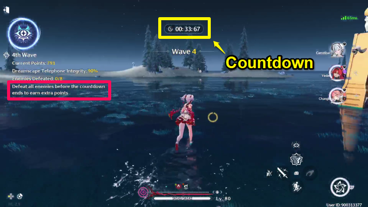 Clear Waves Within the Countdown for Extra Points
