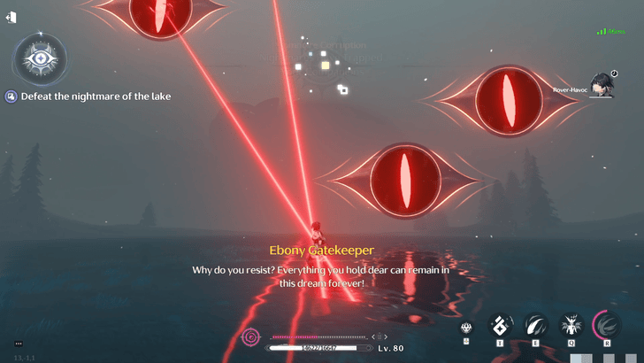 When the Night Knocks Dodge the Red Lasers