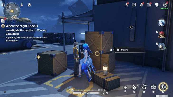 When the Night Knocks Ask Dockworkers for More Information