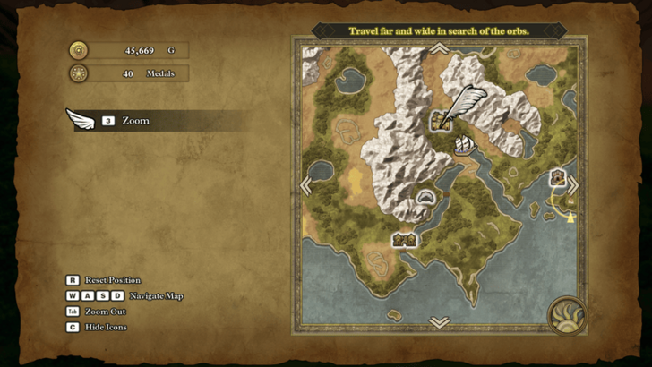 Travel to the Alltrades Abbey