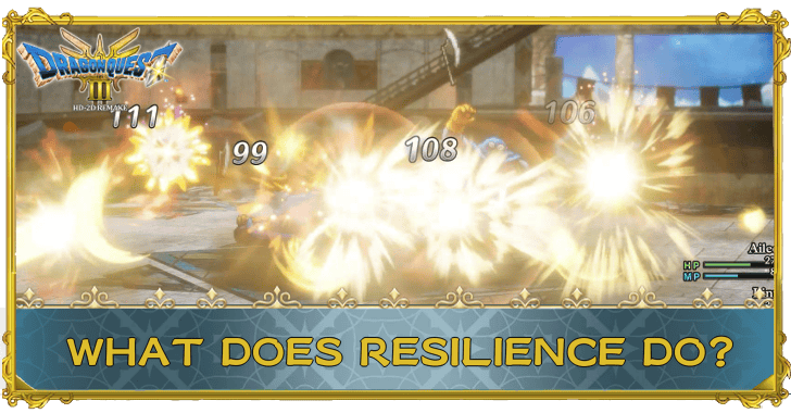 Dragon Quest 3 - Resilience Banner