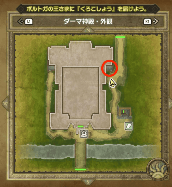 Dragon Quest 3 - Healizah Map