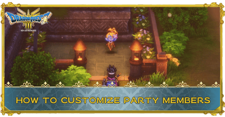 Dragon Quest 3 - How to Customize Banner