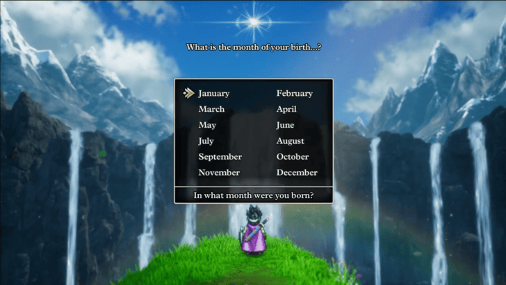 Dragon Quest 3 - Birthday Month