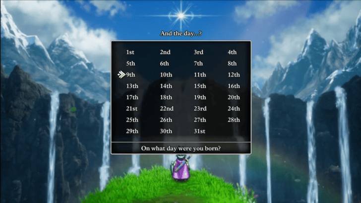 Dragon Quest 3 - Birthday Day